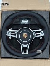 Porsche 911 986 996 / Boxter Custom Steering Wheel Red Stitch UPGRADE – DM First