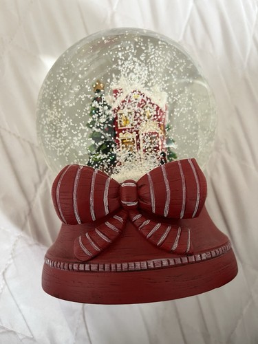 Christmas snow globe and - globe, music