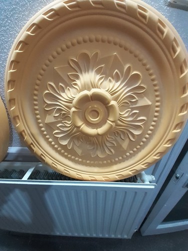 Coloured ceiling rose - coloured,