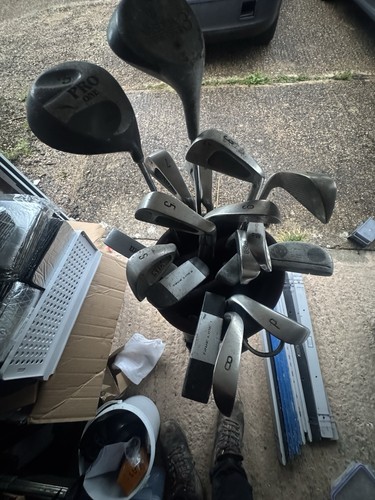 Golf clubs and bag - golf,