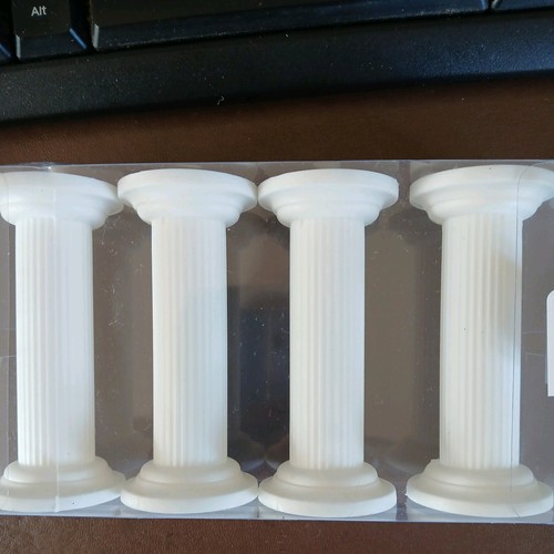 Ivory grecian style cake - ,