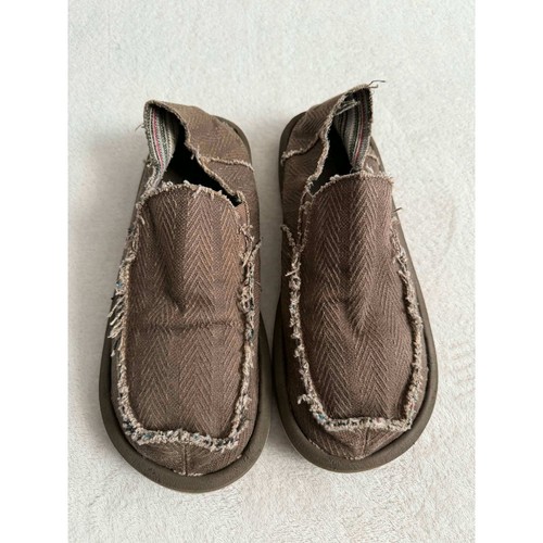 Sanuk mens brown - sanuk, 10