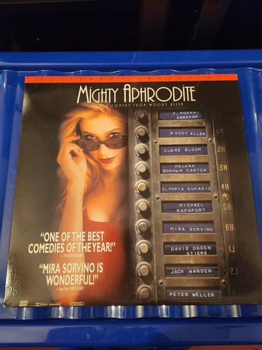 Mighty aphrodite laserdisc - mighty,