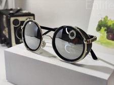 Steampunk Sunglasses 50s Round