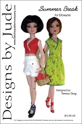 Summer break doll clothes - summer, break,
