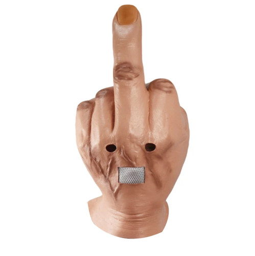 Middle finger full head - middle,