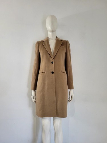 Hobbs beige wool coat eu - hobbs,