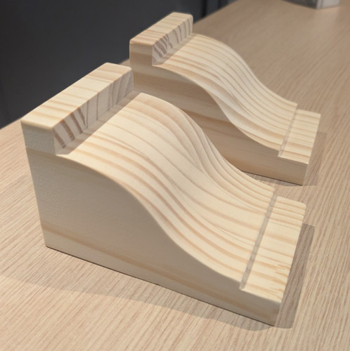 Wooden corbels pair - wooden,