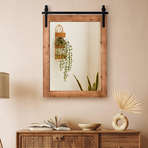 Wall mirror rustic - wall,