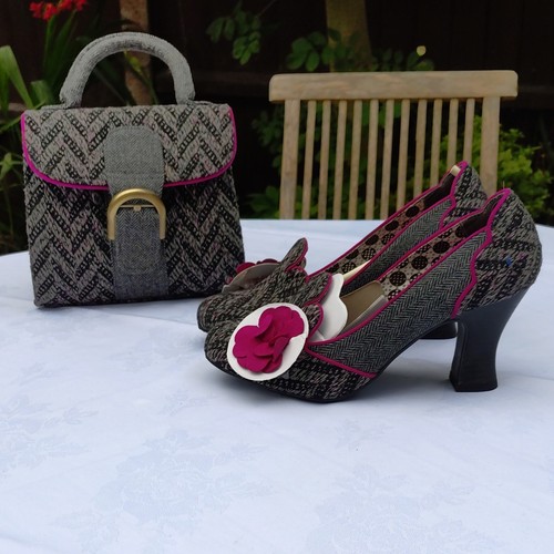 Ruby shoo grey - ruby, grey/pink/black