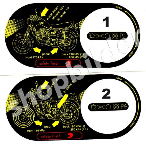 Sticker etz 251 - etz,