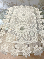 VINTAGE CREAM POLYESTER LACE
