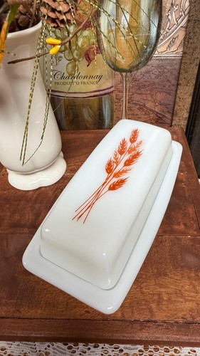 Pyrex autumn harvest - pyrex, wheat