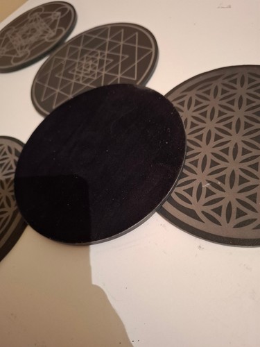 Set crystal grid tiles - of, 6