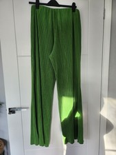 ZARA PLISSE WIDE LEGGED