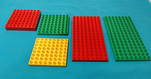 Lego duplo assorted baseplates - lego,