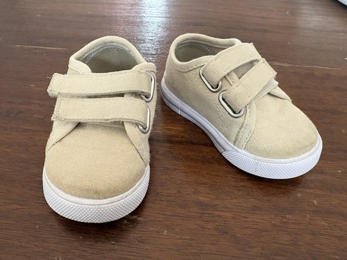 Chicco baby beige canvas shoes - chicco,