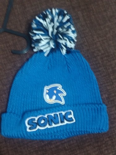 Childs bobble hat sonic - hat,