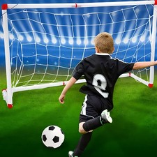 120CM Kids Child Football Soccer Practice Goal Post Net Ball Toy Indoor Outdoor*