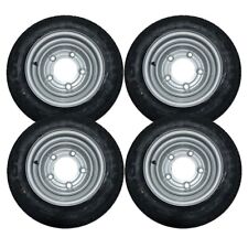 4x 155/70 R12 Trailer Wheel 5 Stud 6.5" PCD suit Ifor Williams 155/70 R12C