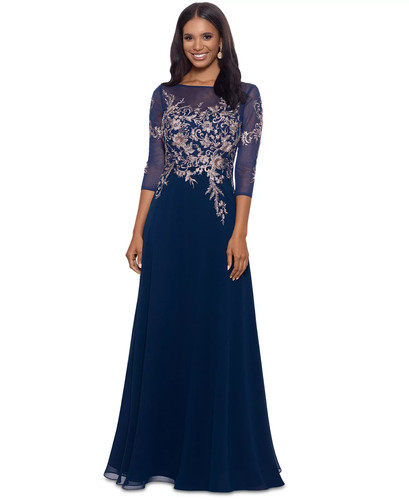 Betsy adam navy blue rose - adam,