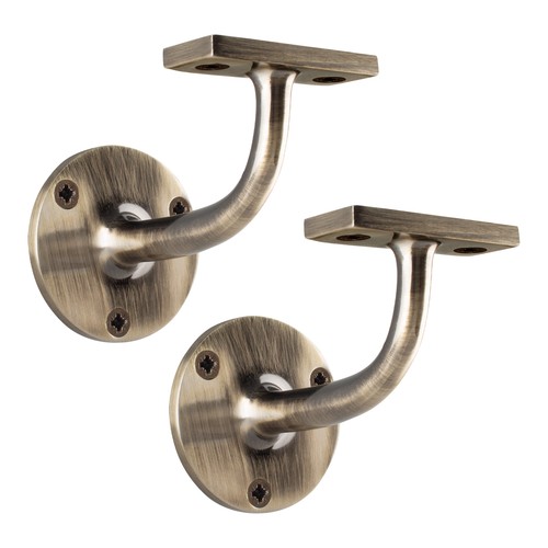 Handrail bracket antique brass - handrail,