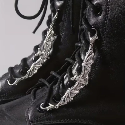 2pcs set gothic alloy - gothic, bat