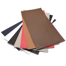 Faux leather fine adhesive for