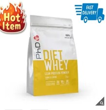 PhD Whey Protein Vanilla Powder with CLA, Flaxseed, L-Carnitine | 2kg