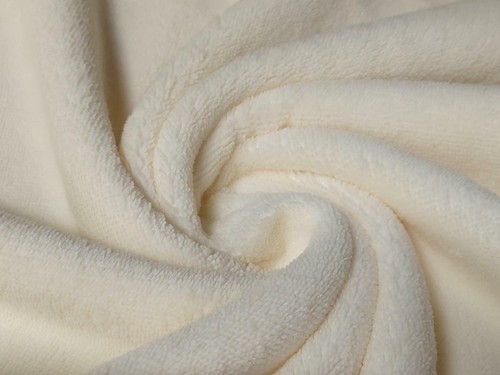 Bamboo terry towelling - towelling, fabric