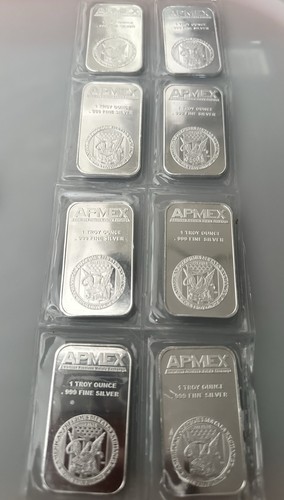 Silver bar bundle 1 oz - silver,