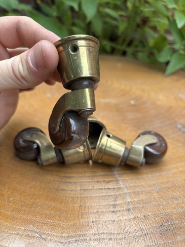 Set antique vintage brass - 4,