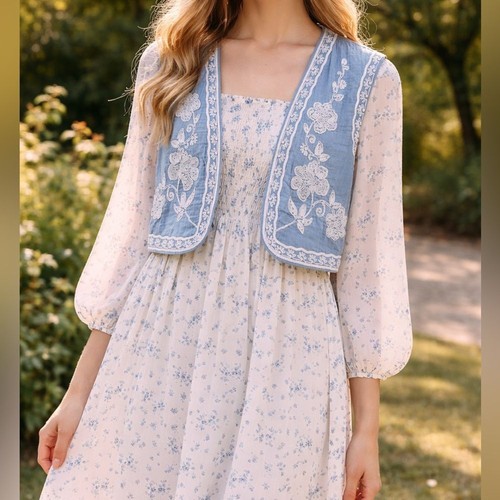 Zara embroidered floral - zara,
