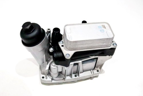 Aluminium oil filter housing - oil,