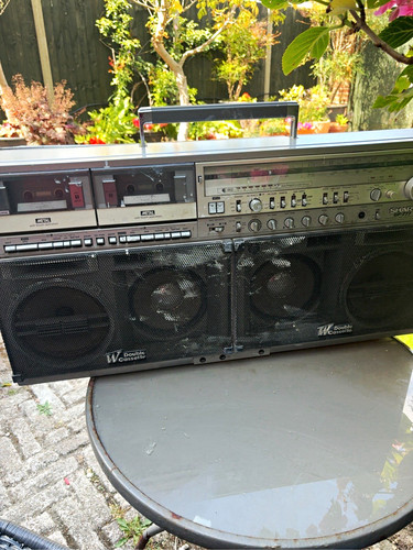 Sharp 777 boombox - sharp,