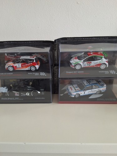 Model rally cars - model,
