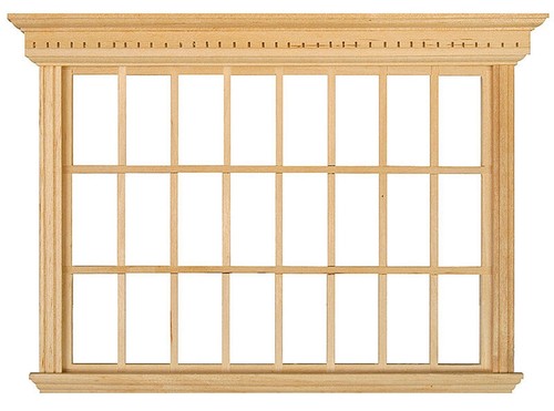 Dolls house window frame - dolls,