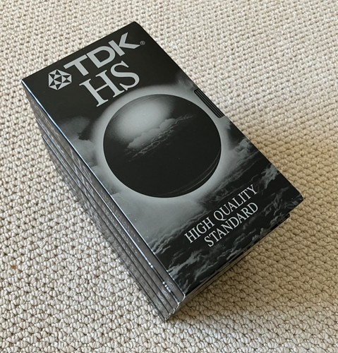 Tdk vhs hs - tdk, tapes