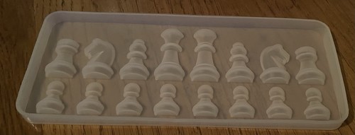 Silicone chess set mould - chess,