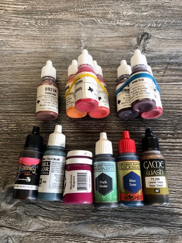 Acrylic paints bundle - , job
