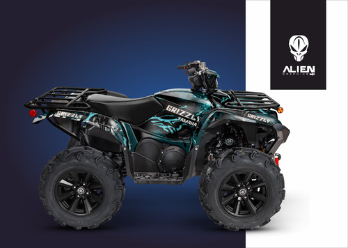Quads graphics kit - quads, yamaha
