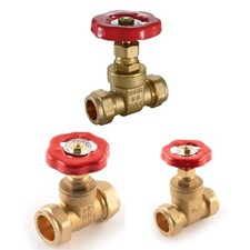 15mm 22mm 28mm Brass Gate