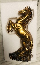 Standing Golden Horse Statue