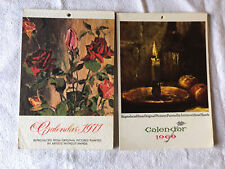 Artists Without Hands Calendar 1971 Plus 4 Pages From 1969 Calendar