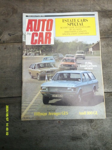 Vintage autocar magazine - autocar, 21st
