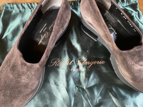 Robert clergerie brown - brown, suede