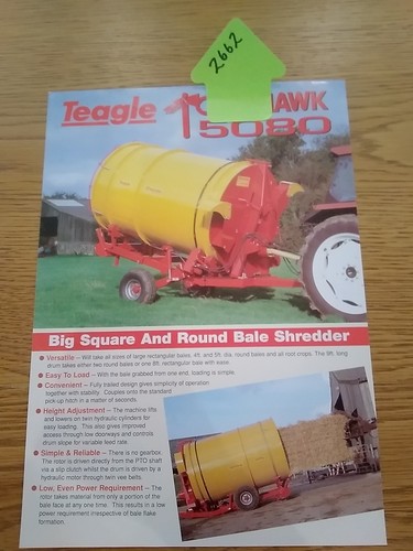 Teagle tomahawk 5080 - tomahawk, bale