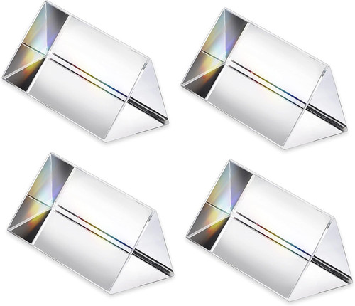 4pcs clear crystal - clear,