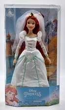 Disney Parks Wedding Dress Bride Ariel Doll / Ariel the Mermaid / NrfB
