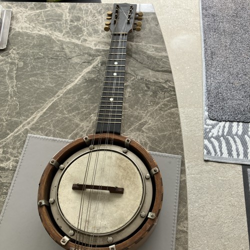 Vintage banjo case - banjo, in